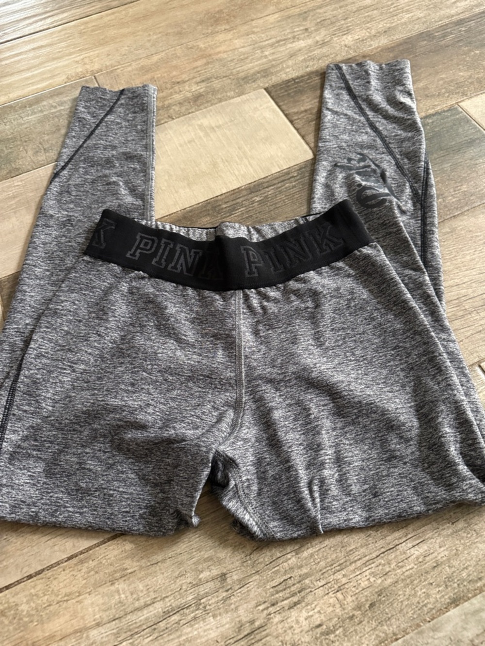 PINK Victoria's Secret Ultimate Gray Athletic Leggings